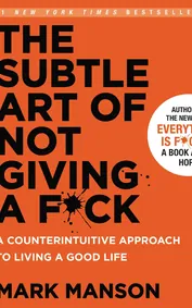 Cover of The Subtle Art of Not Giving a F*ck by Mark Manson